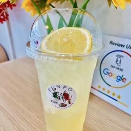 น้ำผึ้งมะนาว (ไม่ใส่โซดา) ( ใหญ่ 22 oz. ) Honey Lemon ( No Soda )