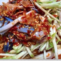 ยำมะม่วงปูม้าใหญ่