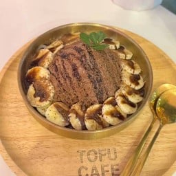 Tofu Cafe บิงซูน้ำเต้าหู้ กาแฟ ปังปิ้ง เค้ก สัมมากรเพลส ราชพฤกษ์