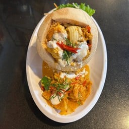 ห่อหมกมะพร้าวอ่อน