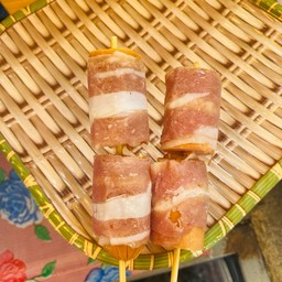 ใส้กรอกชีสพันเบคอน