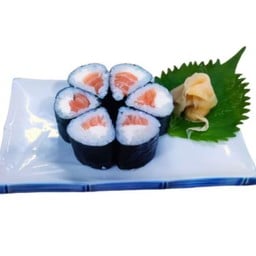 แซลมอนครีมชีสมากิ (6) Salmon Cream Cheese Maki