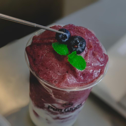 สมูทตี้บลูเบอรี่โยเกิร์ต