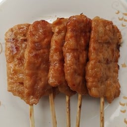 หมูปิ้งเตาถ่านธนบุรีรามา Charcoal Grilled Pork Thonburi Rama