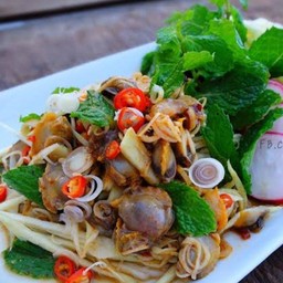 ยำหอยแครง