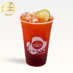 ชามะนาว - Iced Thai tea with lime