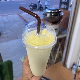 นมตุ๋นทุเรียนปั่น