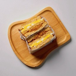 แซนวิชไข่+หมูหยอง