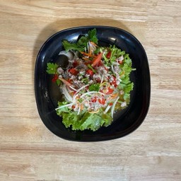 ยำวุ้นเส้นหมูสับ.