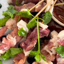 หมูนึ่งมะนาวเสียบม๊ายยย