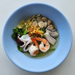 เกาเหลาทะเล (ปลา,กุ้ง,หมึก)