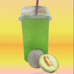 น้ำแคนตาลูปเย็น