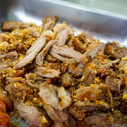 หมูทอดกระเทียม