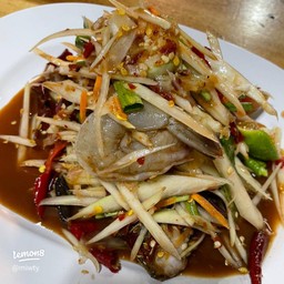 ตำปูปลาร้ากุ้งสด