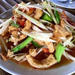 ตำแคปหมู