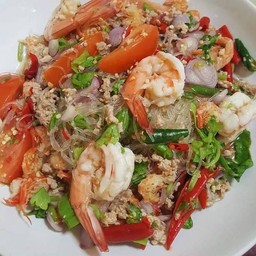 ยำวุ้นเส้นทะเล