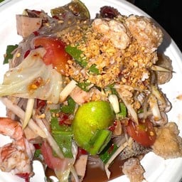 ตำเส้นเล็กหอยแครง