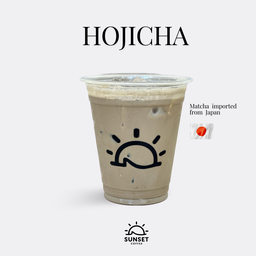 Hojicha Latte - ใบชาญี่ปุ่น คั่ว ออร์แกนิก 100%