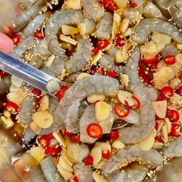 กุ้งดองน้ำปลากวน