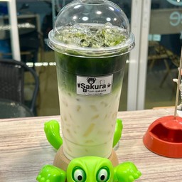 ชาเขียว มะพร้าวนมสด