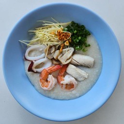โจ๊กทะเล (ปลา กุ้ง หมึก)