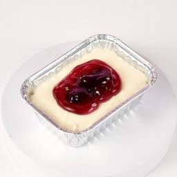 บลูเบอร์รี่ชีสพาย (ถ้วยสี่เหลี่ยม)