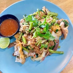 สุกี้แห้งหมู