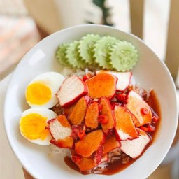 โปรเดือด ข้าวไก่แดง 2 กล่อง ลด20฿ ปกติ 160฿ จ่ายเพียง 140฿