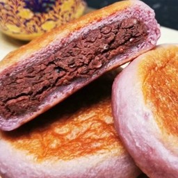 ไส้ถั่วแดง (เซาปิ่งมันม่วง) Red Bean  #เย็น#