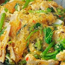 สุกี้แห้งหมู
