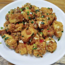 เต้าหู้ญี่ปุนผัดพริกเกลือ