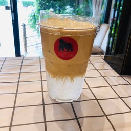 กาเเฟลาเต้มะพร้าว