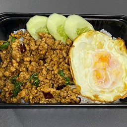 ข้าวกะเพราหมูสับ