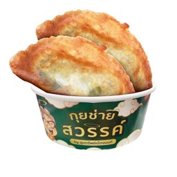 ปอเปี๊ยะกุยช่ายทอด 2 ชิ้น