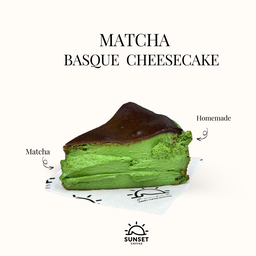 Matcha Burnt Cheesecake