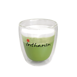 ชาเขียวลาเต้ ร้อน