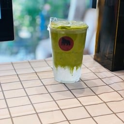 ชาเขียวลาเต้มะพร้าว