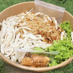 หมี่คลุกไก่ฉีก