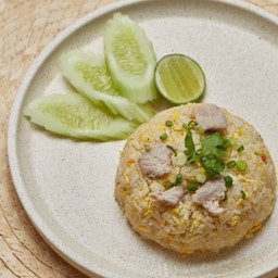 ข้าวผัดหมูชิ้น