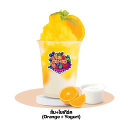 ส้ม+โยเกิร์ต (Orange + Yogurt)
