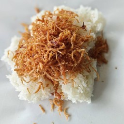 ข้าวเหนียว + ไก่ฝอย