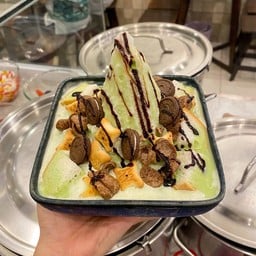 ปังเย็นนมสดชาเขียว