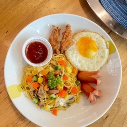 ผัดหมี่อเมริกา