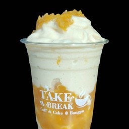 พีชปั่นนมสด