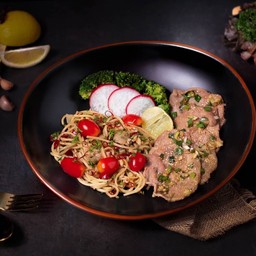 สปาเก็ตตี้ ผัดกระเทียม