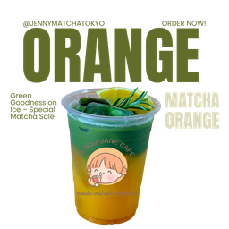Matcha Orange - มัทฉะน้ำส้มสด