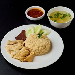 ข้าวมันไก่ต้ม