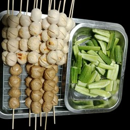 ลูกชิ้นปิ้ง หมู&เนื้อ