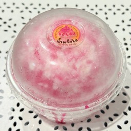 น้ำแข็งไสไม่ใส่เครื่อง เฉพาะน้ำแข็งน้ำหวานและนม