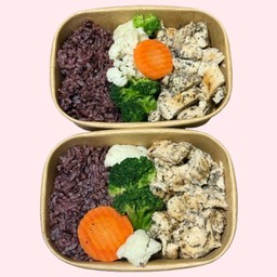 ข้าวอกไก่กริลล์